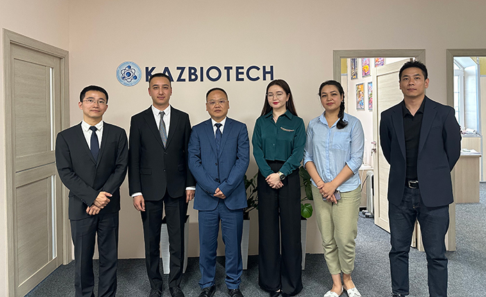 武汉耦合医学为东南亚某国医药连锁企业代工医用退热贴