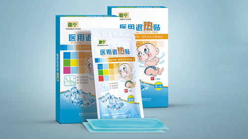 武汉耦合医学为东南亚某国医药连锁企业代工医用退热贴